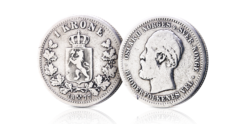 1 krone 1877